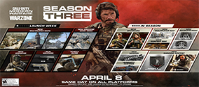 《使命召唤：战区》第三赛季：上线全新角色和枪械