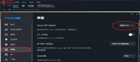 【一图流教程】Steam中文设置大法：教你Steam怎么设置中文？
