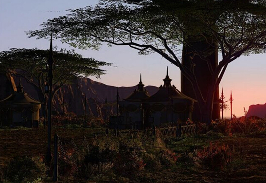 图1：迅游网游加速器——《最终幻想14》如梦如幻的真实世界