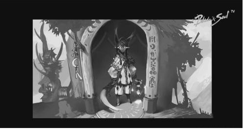 图1：迅游网游加速器——韩服剑灵咒术师原画曝光