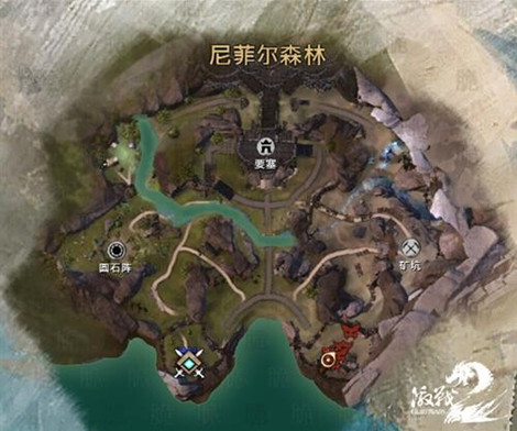 图2:迅游网游加速器——尼菲尔森林