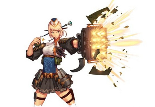 图1:迅游网游加速器——女弹药二觉刷图武器选择