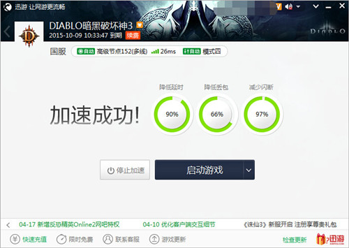 图2:迅游网游加速器——网游玩家必备辅助软件
