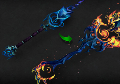 图3：迅游网游加速器——“法师”橙色武器