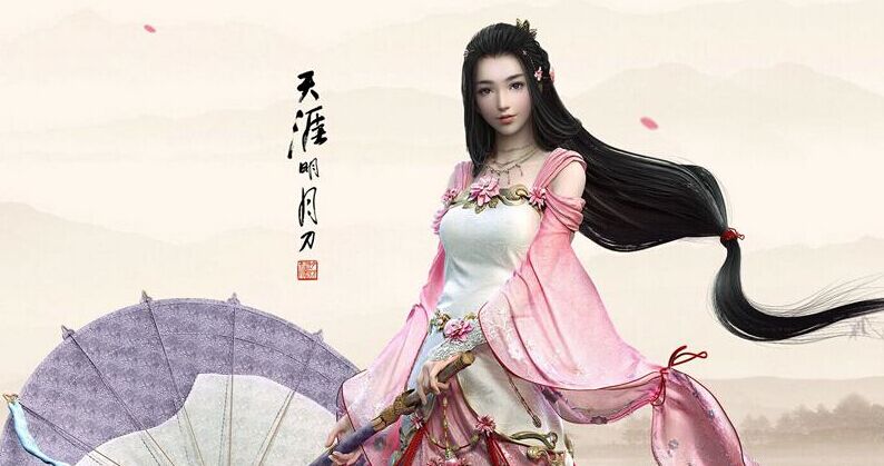 图1:迅游网游加速器——《天涯明月刀》天香技能使用方法