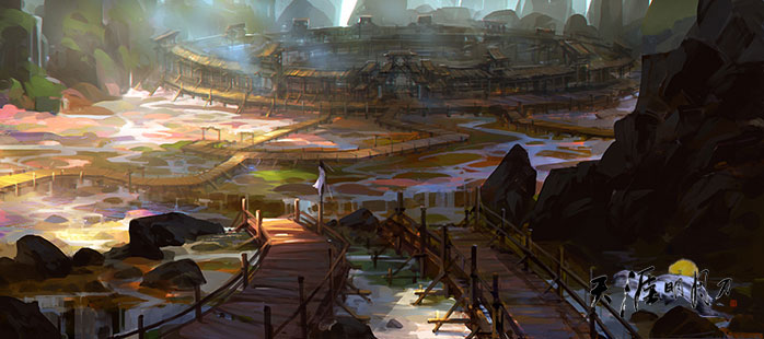 图1：迅游网游加速器——《天涯明月刀》春节活动劲爆开启