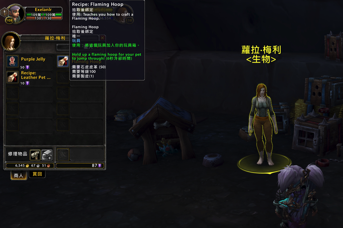 图1:迅游网游加速器——《WOW》新增玩具宠物火圈