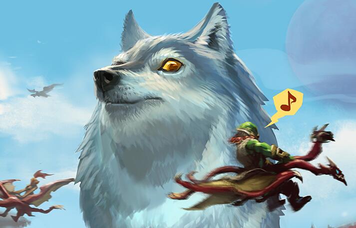 图1:迅游网游加速器——WOW即将上线全新霜犬氏族