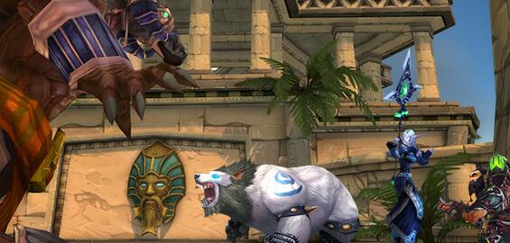 图1：迅游网游加速器——WOW4月时空漫游假日来临