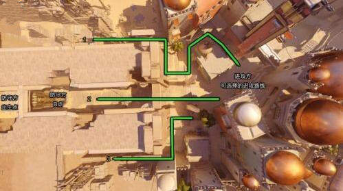 图2：迅游网游加速器——阿努比斯神庙地图