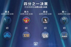 迅游网游加速器助战LOLS6 四分之一决赛对战出炉
