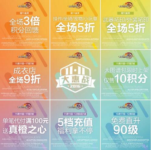 图1：迅游网游加速器——双11福利一览